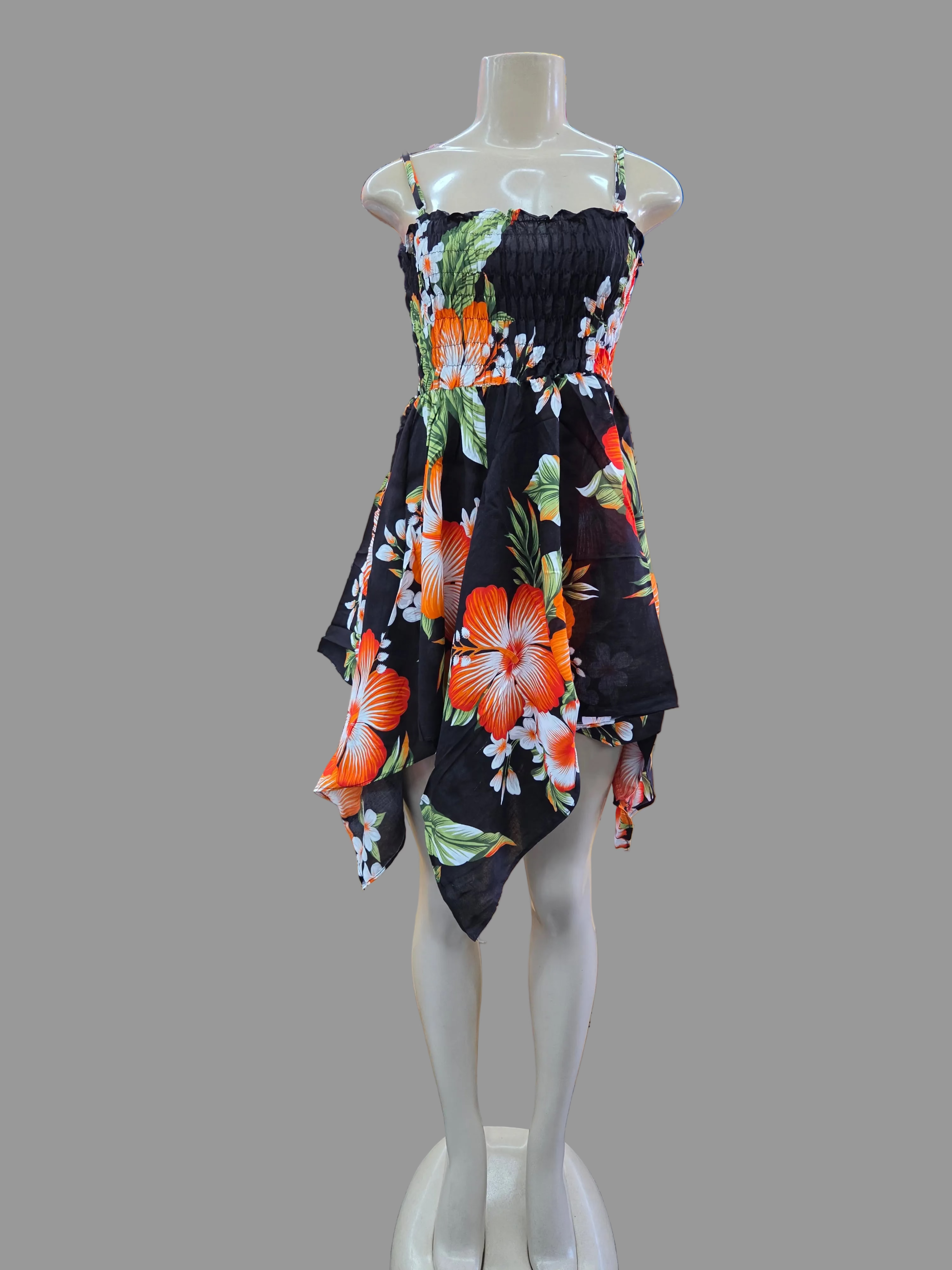 Hawaiian Floral Dress (6-Pack) -536R