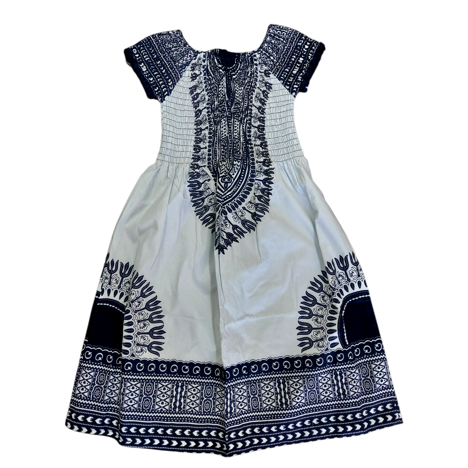 Kids / Girls African Dashiki Dress 109