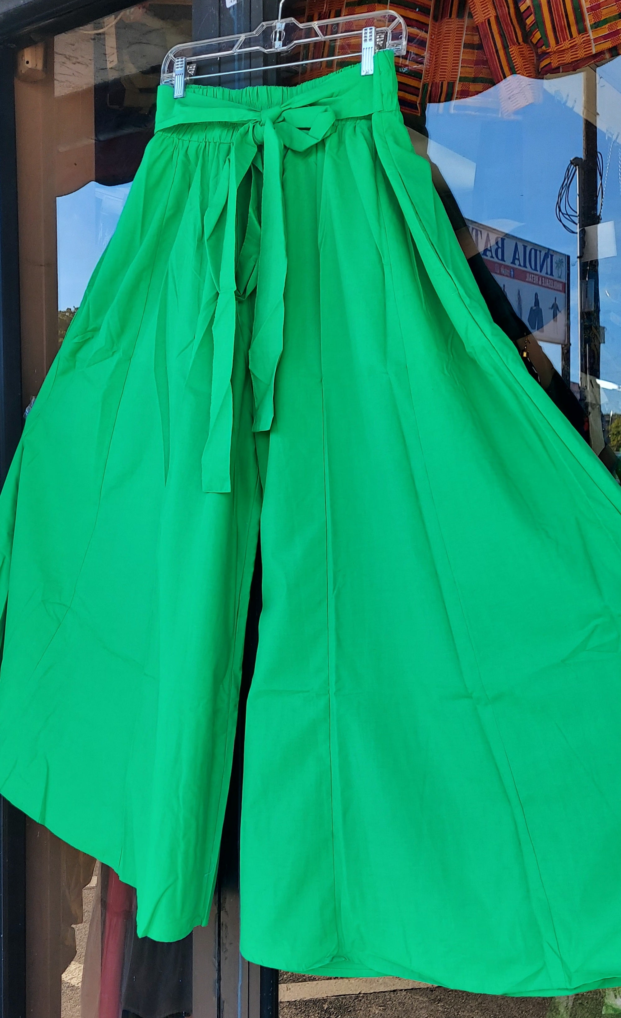 Green Flowey Palazzo Pant 301