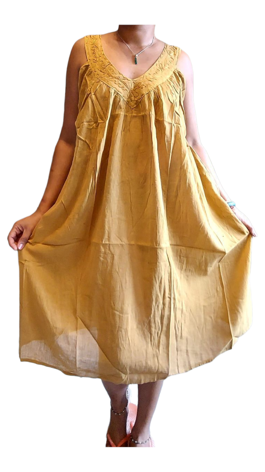 Cotton Sun Dress 566