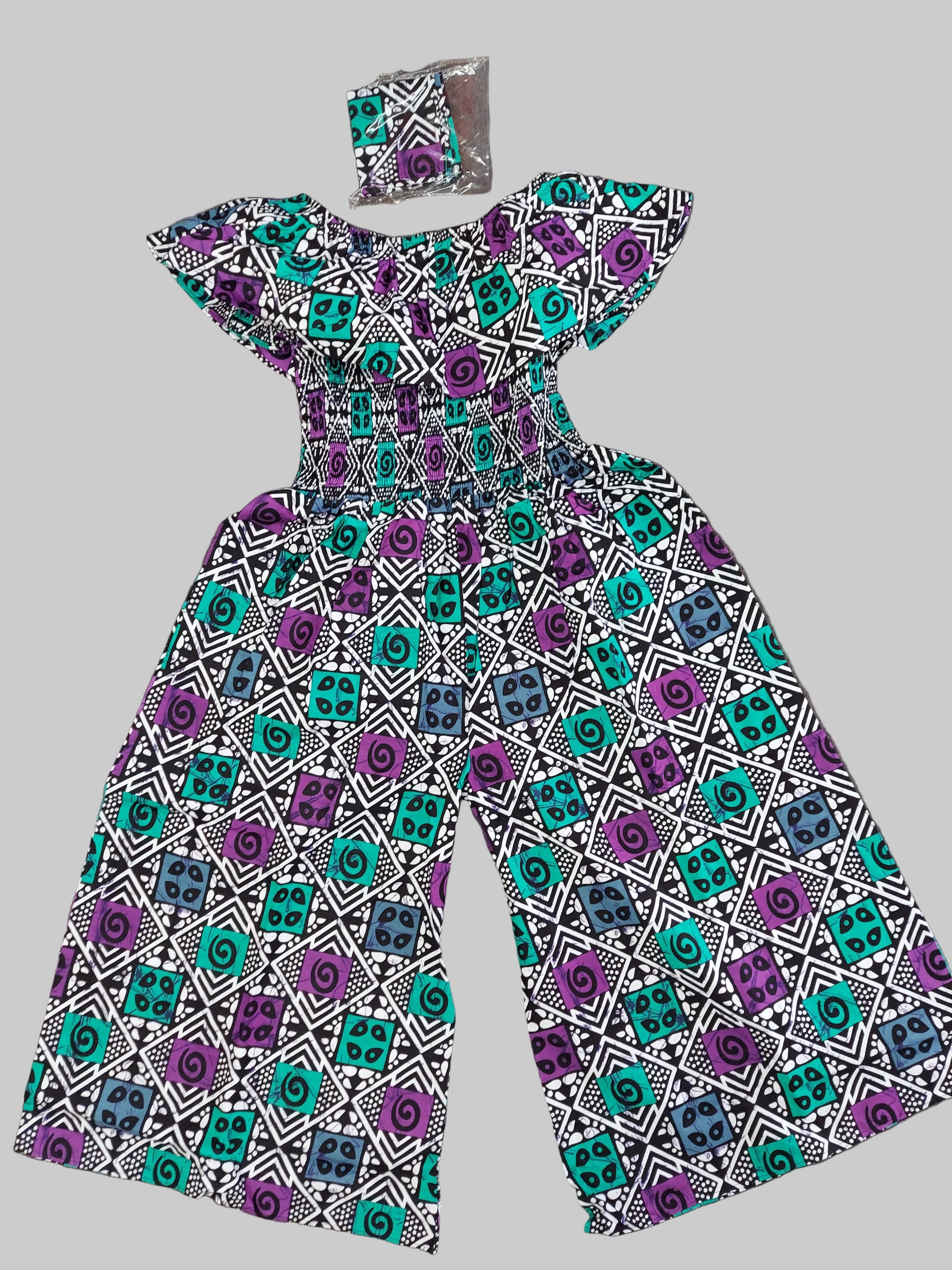 Romper / Junpsuit With Ruffle - KVZ09 K