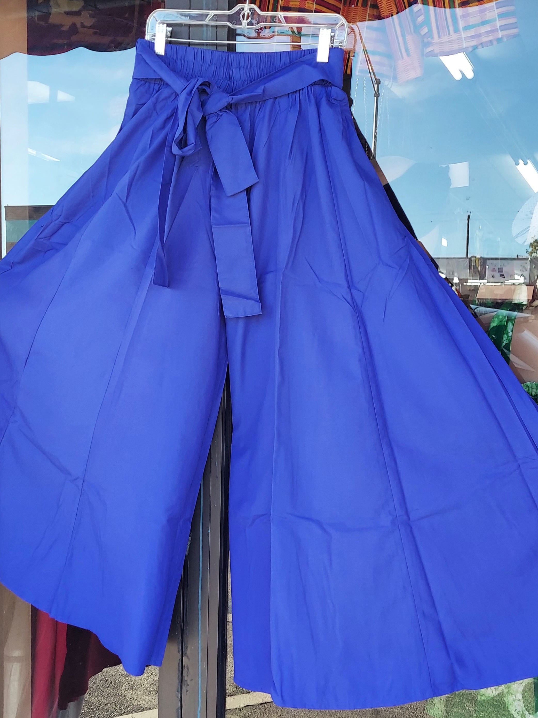 Blue Flowey Palazzo Pant 301