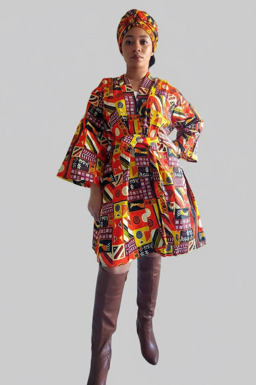 Kimono Shorts Set / Shorts & Kimono 012 A