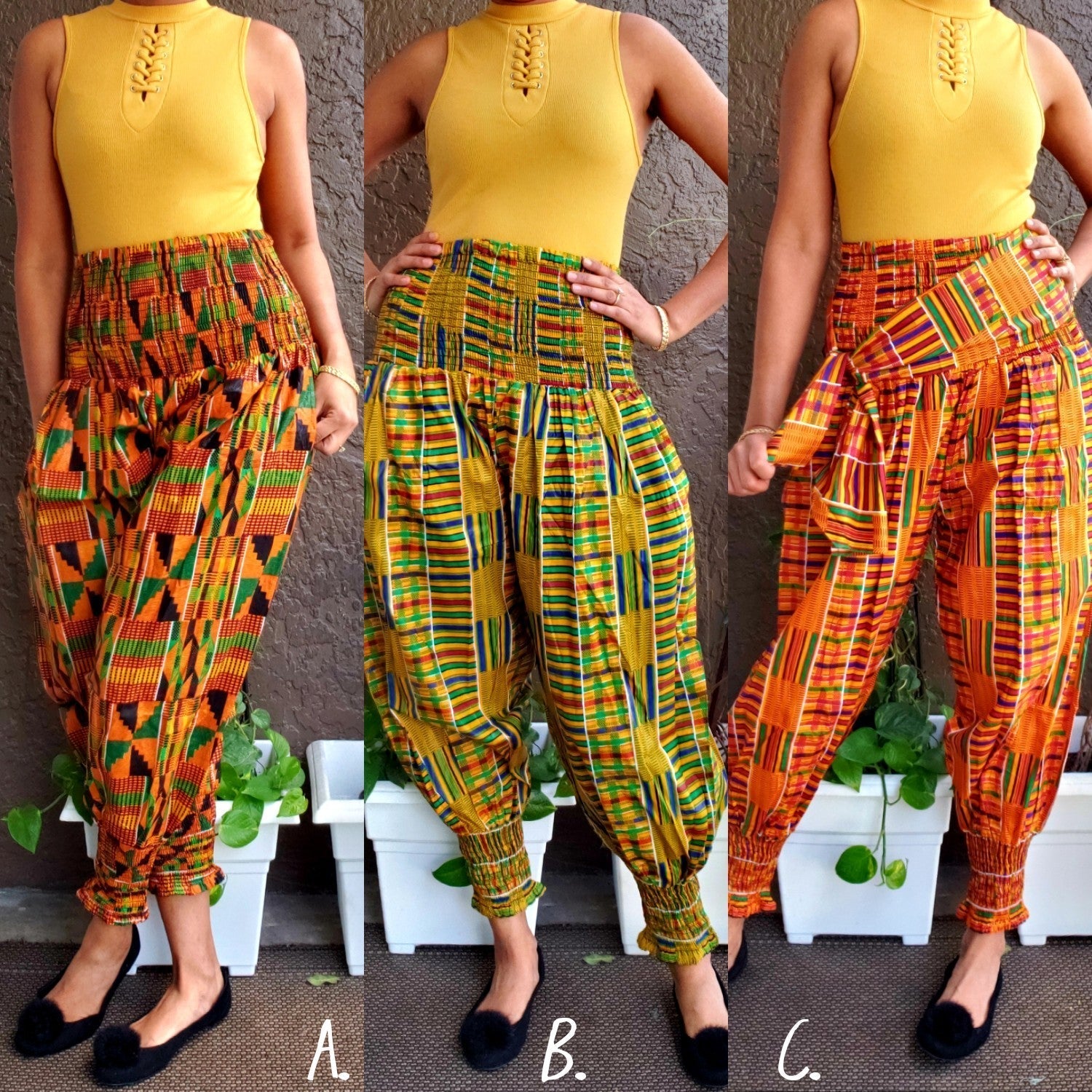 KENTE HAREM PANT