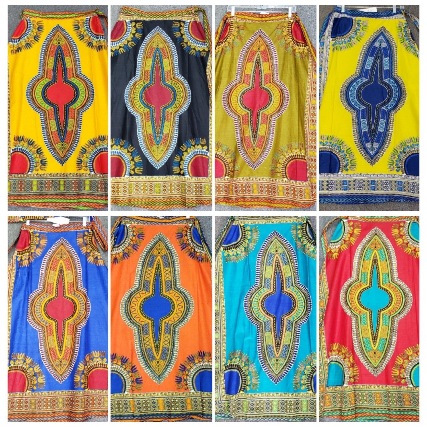 WOMAN LONG WRAP SKIRT