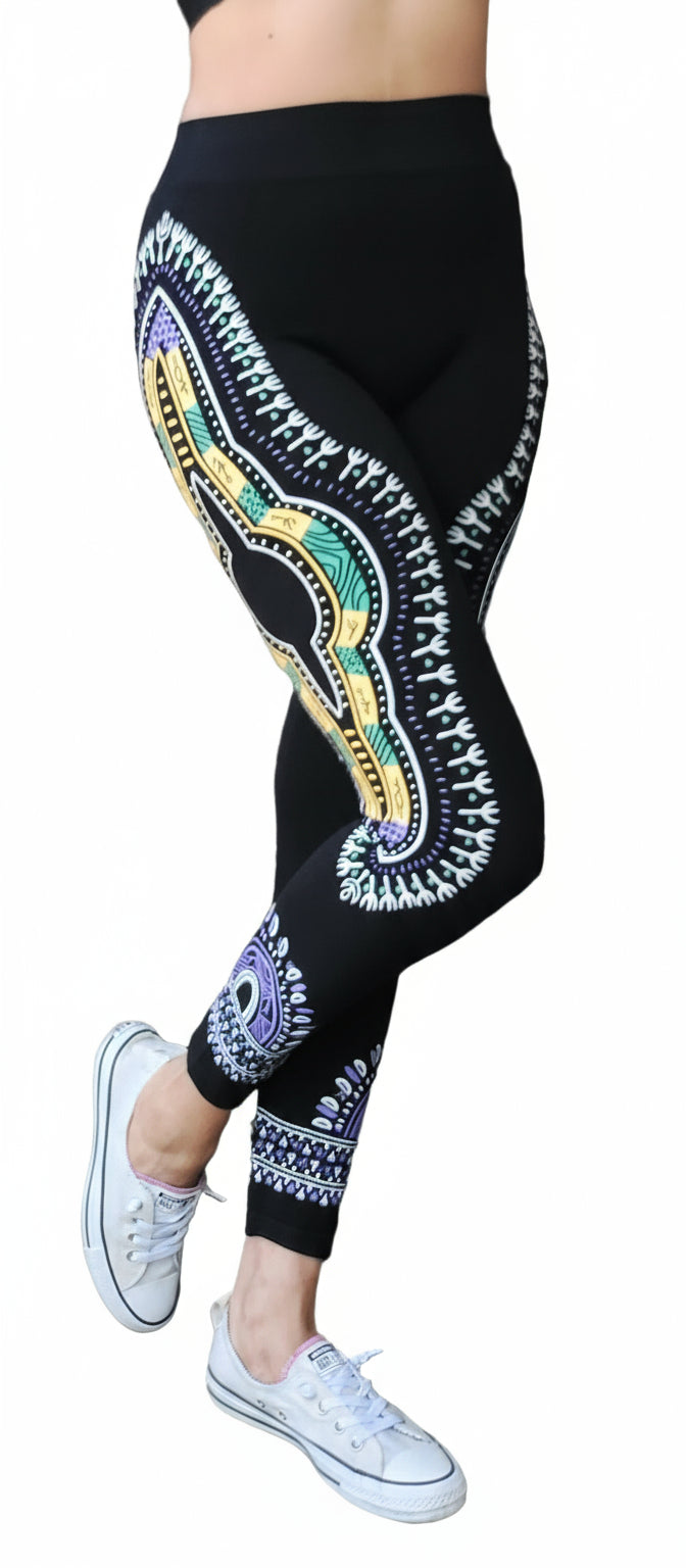 Legging / African Dashiki Print Leggings C19113