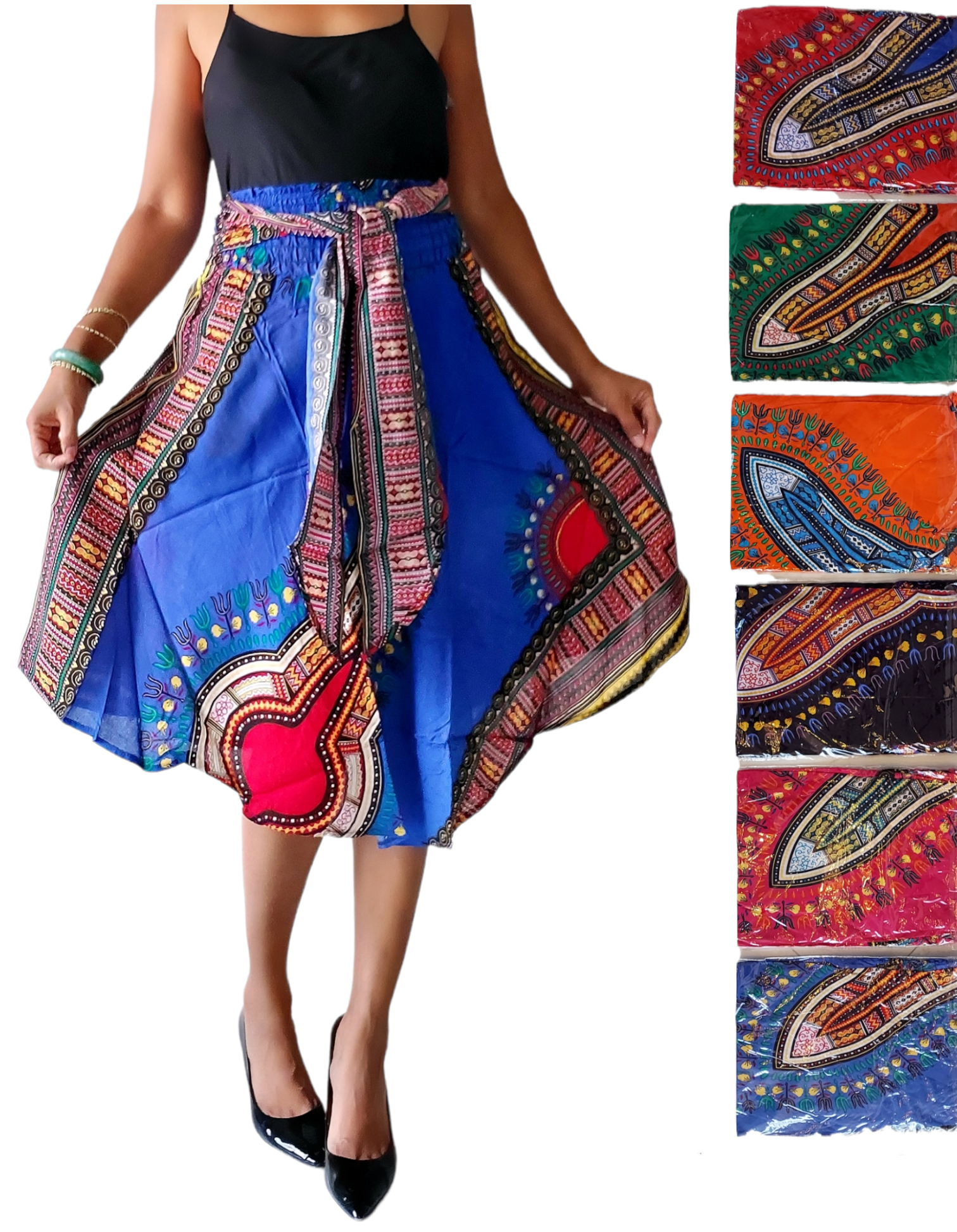 Dashiki skirt